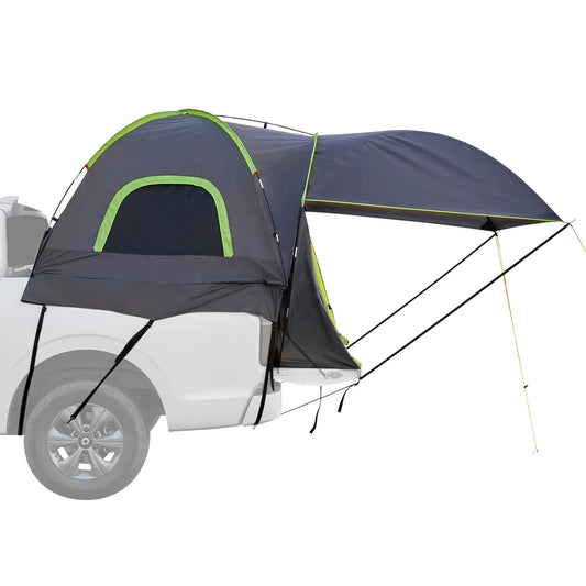 SucceBuy Waterproof Truck Bed Tent With Expandable Camping Awning