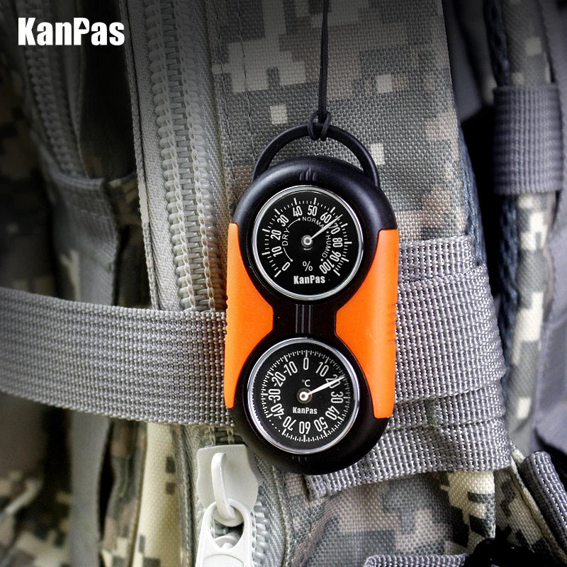 Outdoor Thermometer Compass and Hygrometer Multi Tool Kit