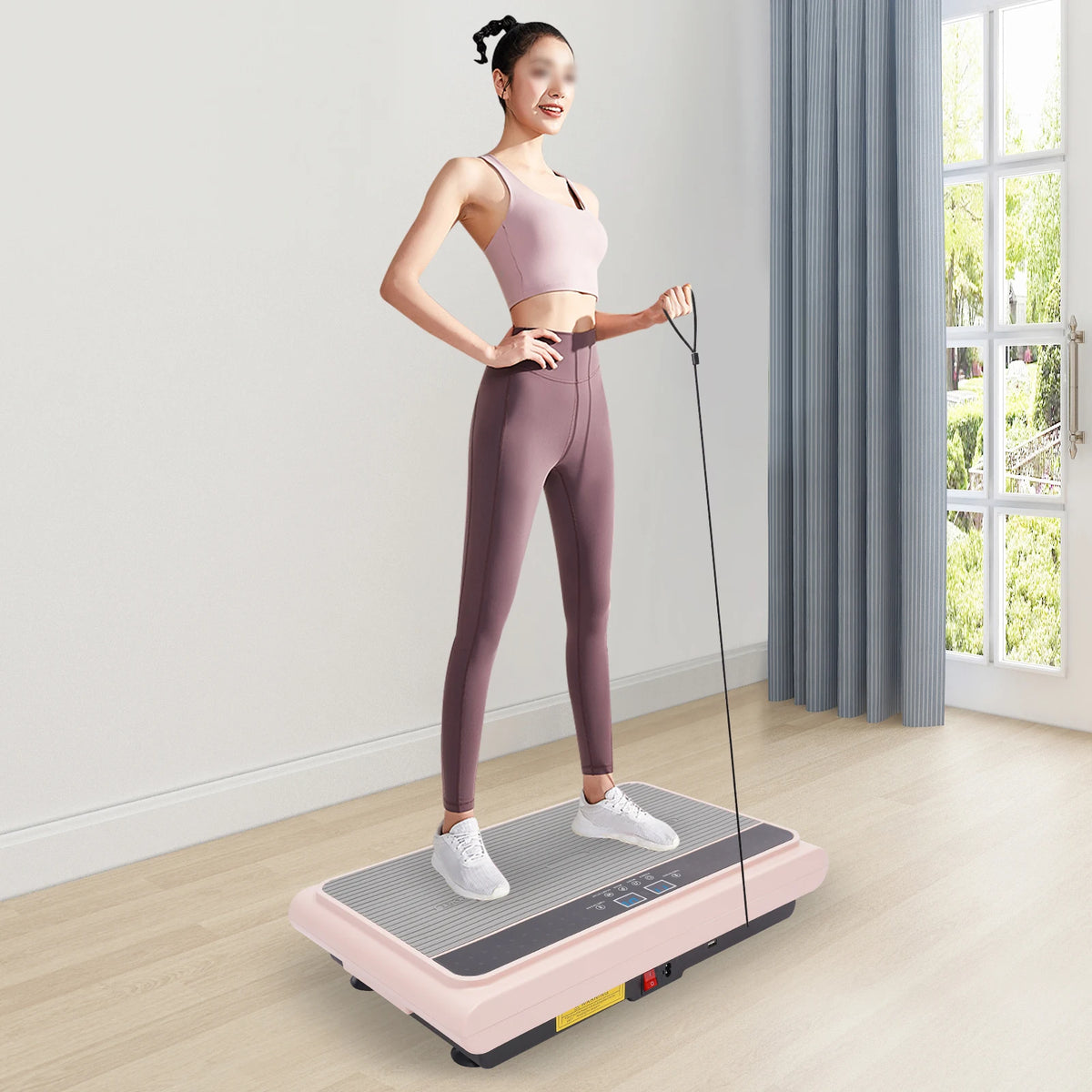 Vibration Plate Exercise Machine For Whole Body Fitness Training