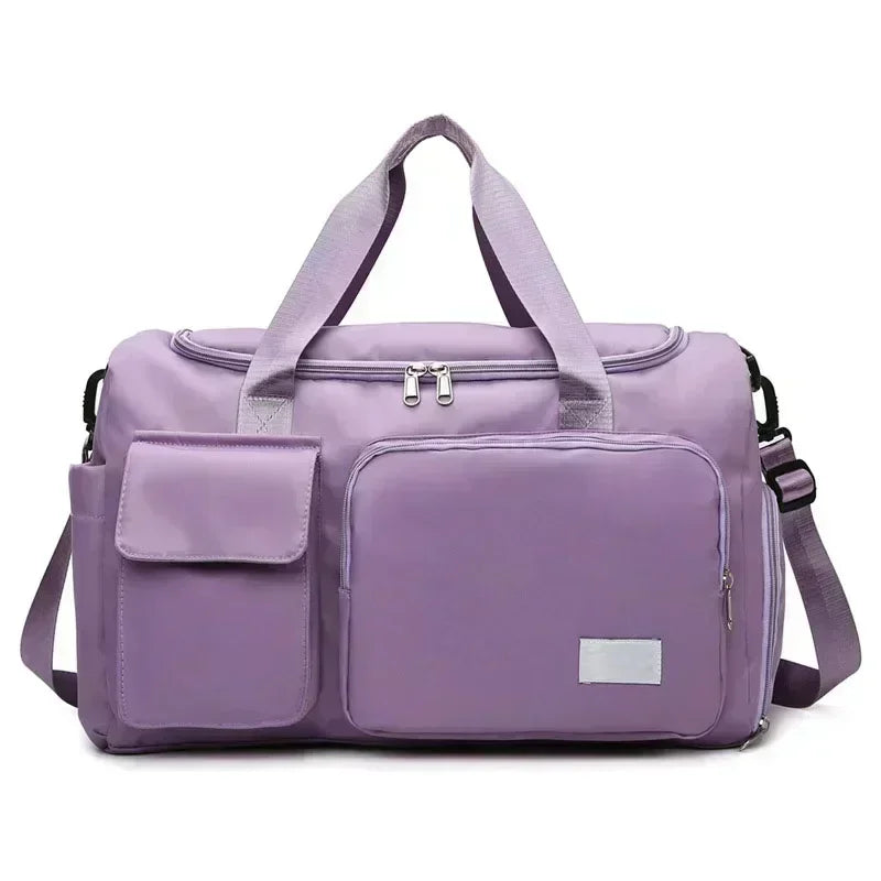 Travel Gym Weekender Duffel Bag With Shoe Compartment