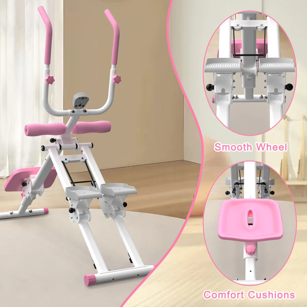 Multifunctional Stair Stepper And Ab Workout Machine For Home Fitness