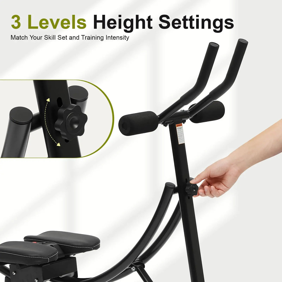 Adjustable Abdominal Trainer For Home Gym Core Strength Training