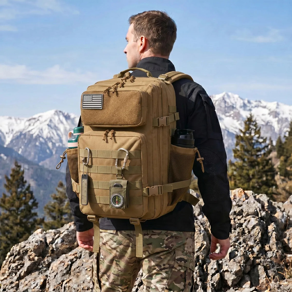 ReFire Gear Tactical Fishing Backpack With Tackle Storage