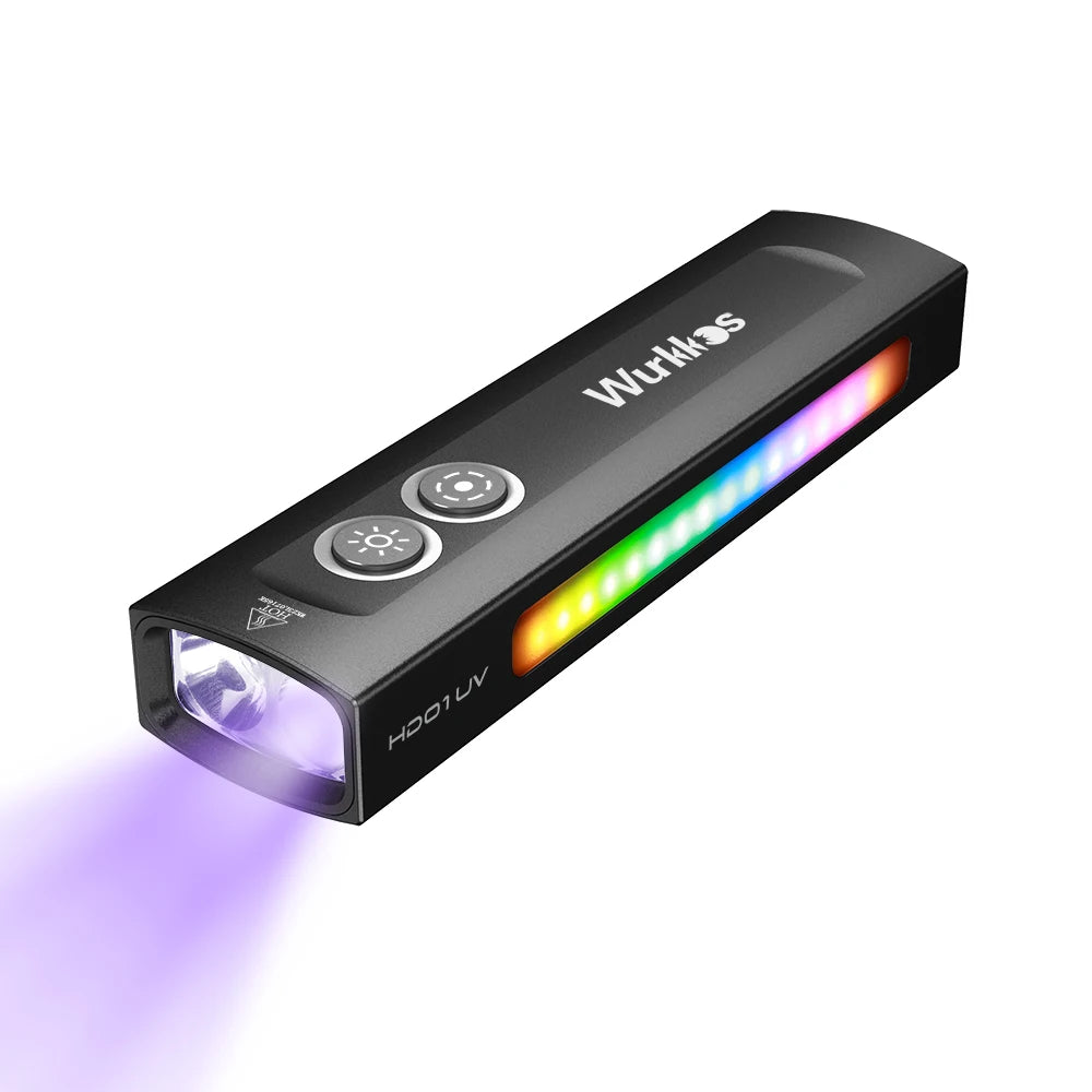 Wurkkos HD01 Multifunctional UV EDC Rechargeable Flashlight