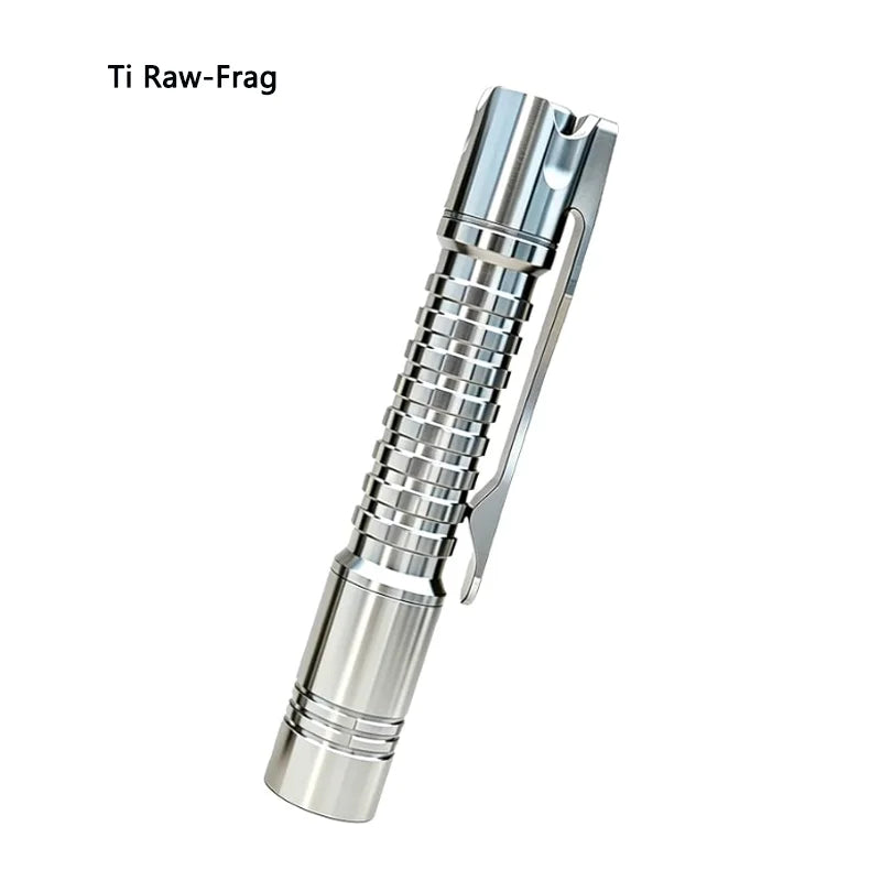 ReyLight Pineapple Titanium Flashlight With Nichia 519A LED
