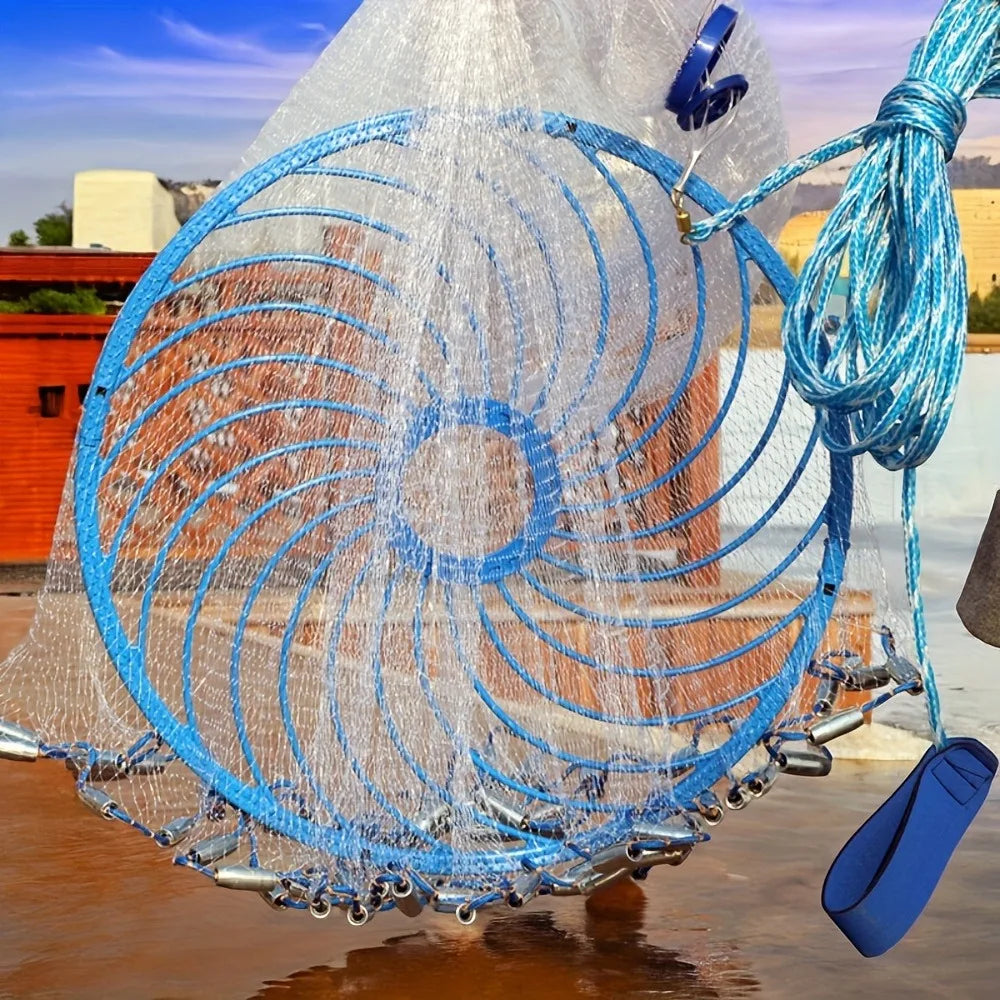 Heavy Duty American Style Fishing Net For Freshwater And Saltwater