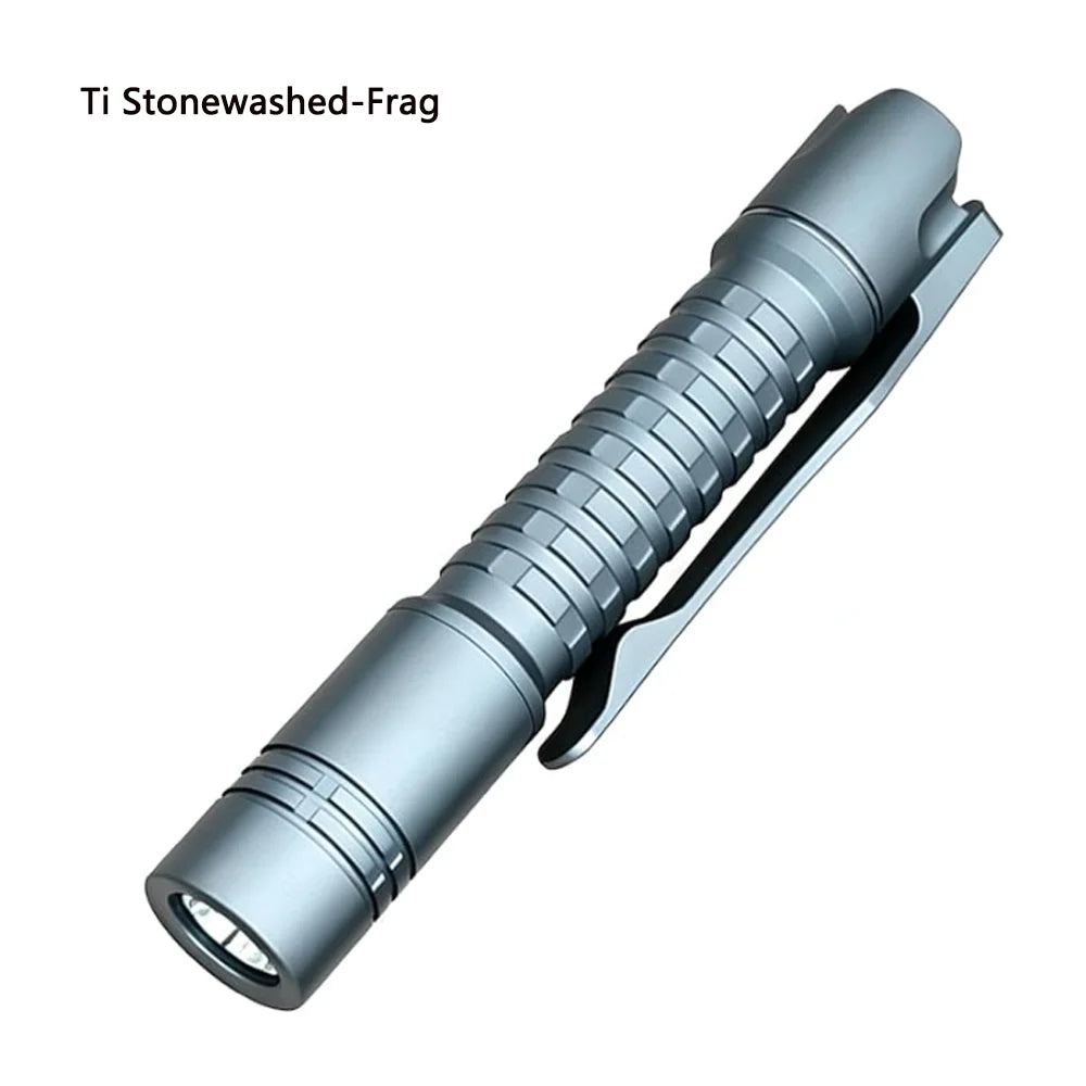 ReyLight Pineapple Titanium Flashlight With Nichia 519A LED
