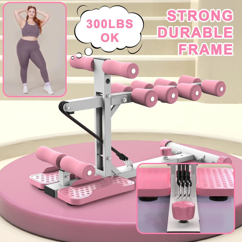 Deep Squat Trainer With Resistance Bands For Home Strength Workouts