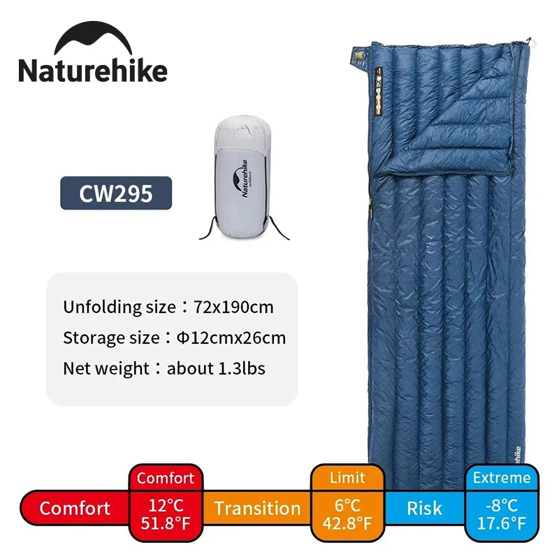 Naturehike Ultralight Duck Down Sleeping Bag For Camping