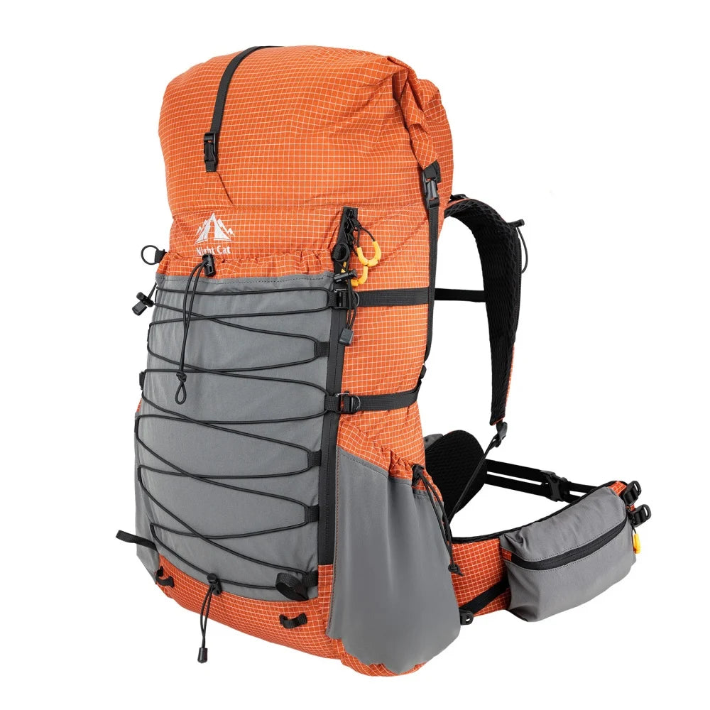 Night Cat Lightweight Waterproof Hiking Backpack With Rain Cover