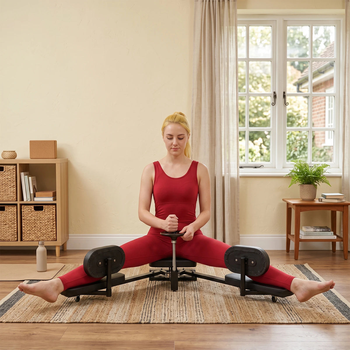 Heavy Duty Leg Stretcher Machine For Flexibility Training