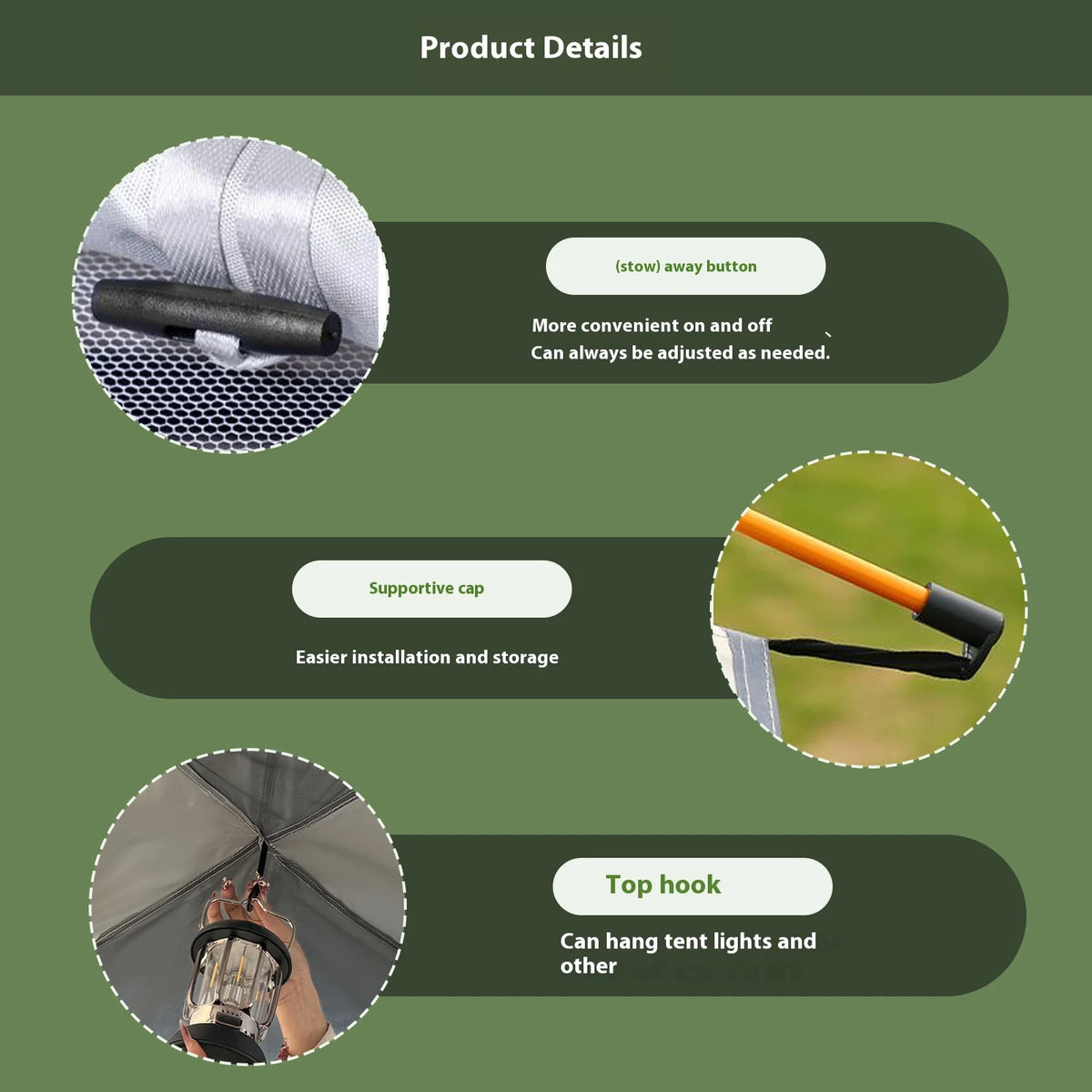 Pakicetus Automatic Camping Tent With Quick Setup And Sunshade