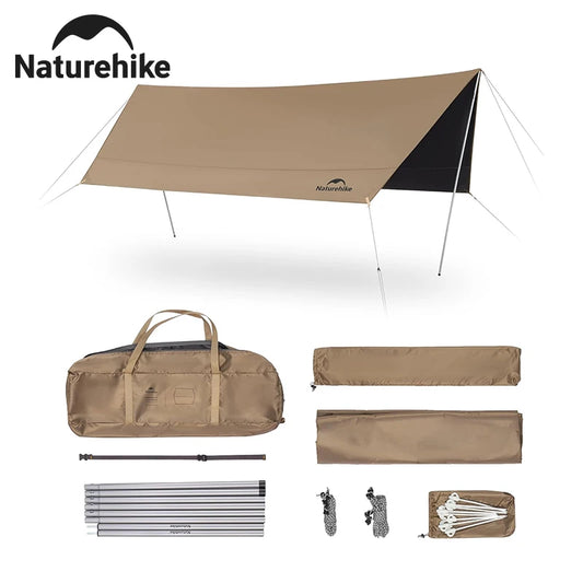 Naturehike Waterproof Camping Sun Shelter Canopy for Outdoor Use