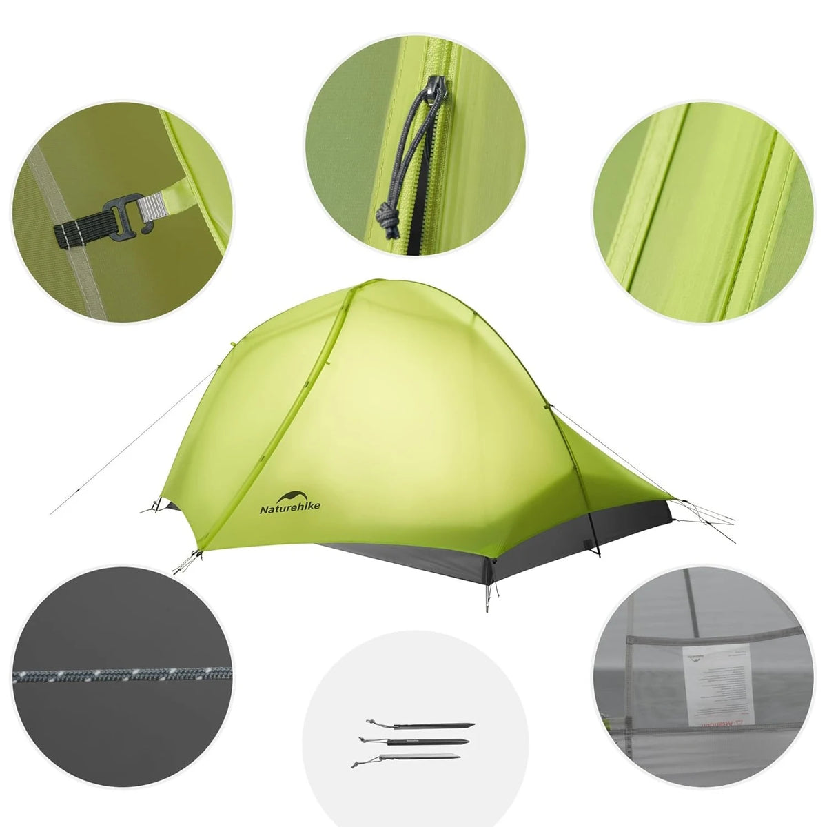 Naturehike Star Trail EXT Ultralight Waterproof Hiking Camping Tent