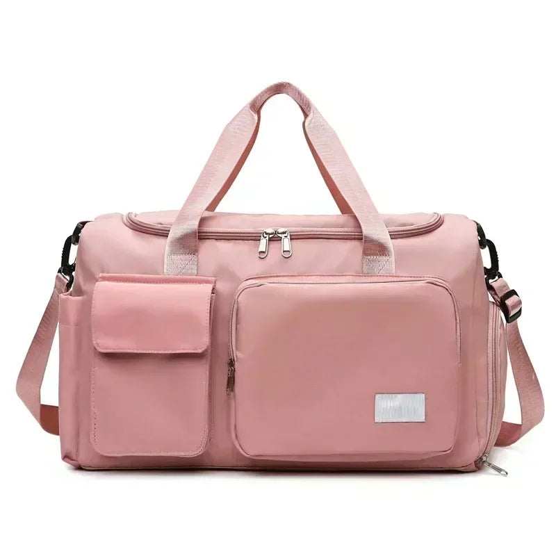 Travel Gym Weekender Duffel Bag With Shoe Compartment