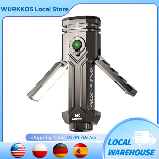 Wurkkos HD02 Portable LED Camping And Outdoor Flashlight