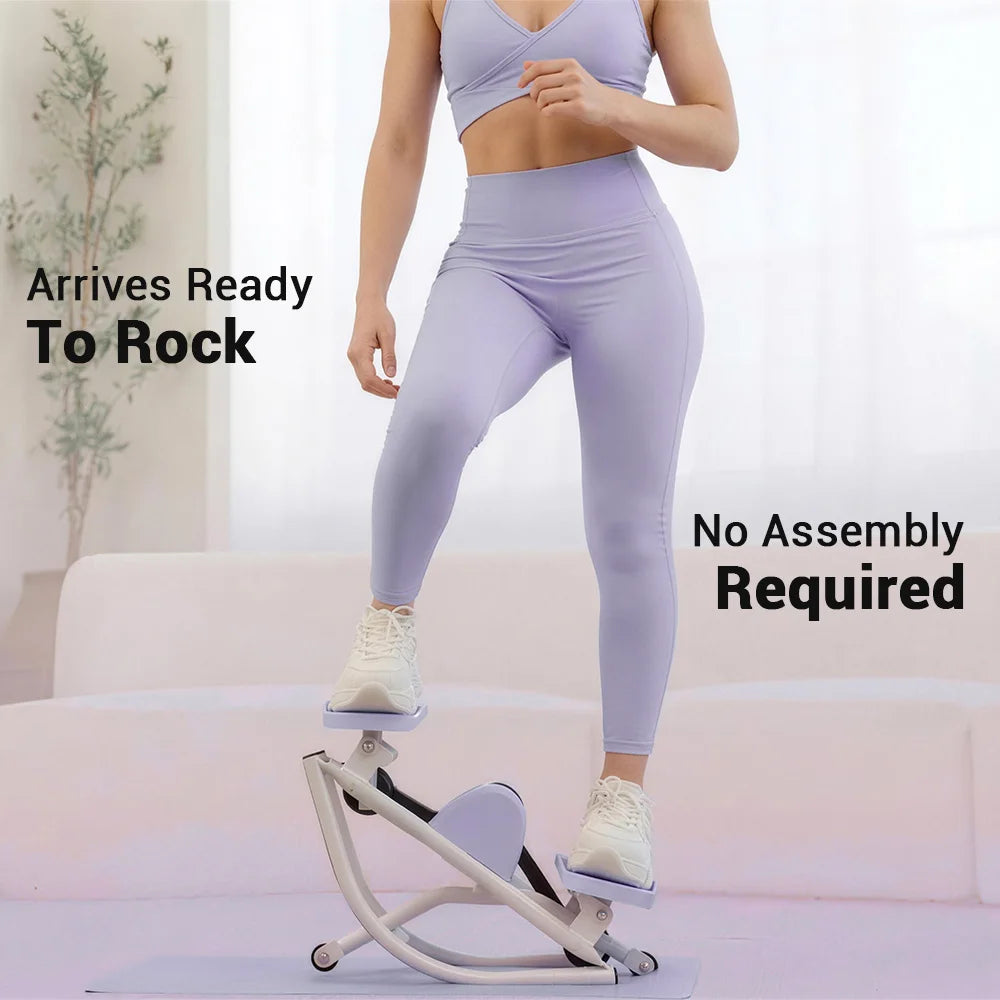 UMAY Mini Stepper With Resistance Bands For Home Workouts