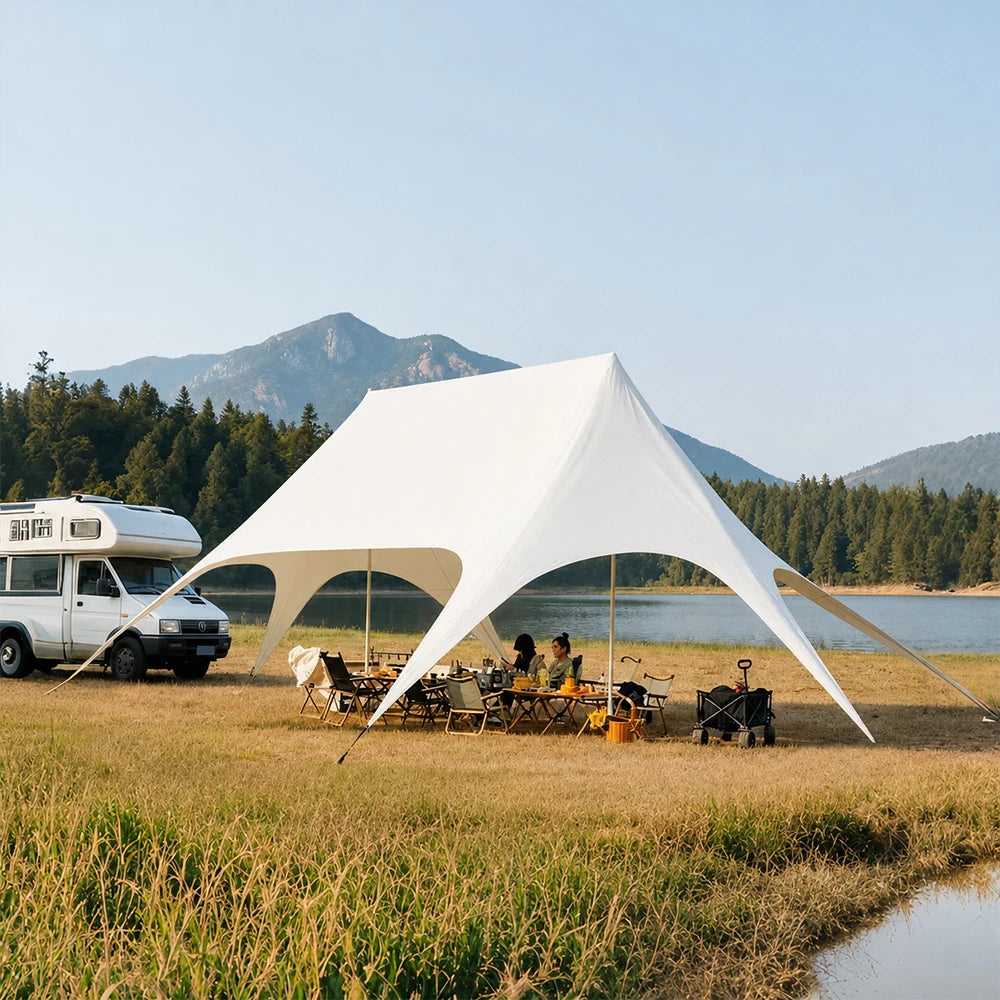 LISM Waterproof Outdoor Canopy Tent for Camping and Events