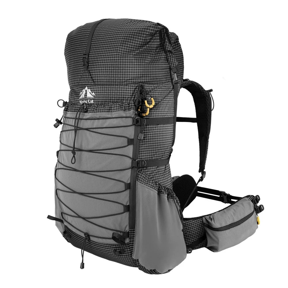 Night Cat Lightweight Waterproof Hiking Backpack With Rain Cover