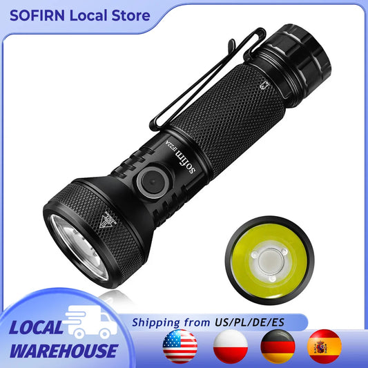 Sofirn IF22A Long Range USB C Rechargeable LED Flashlight