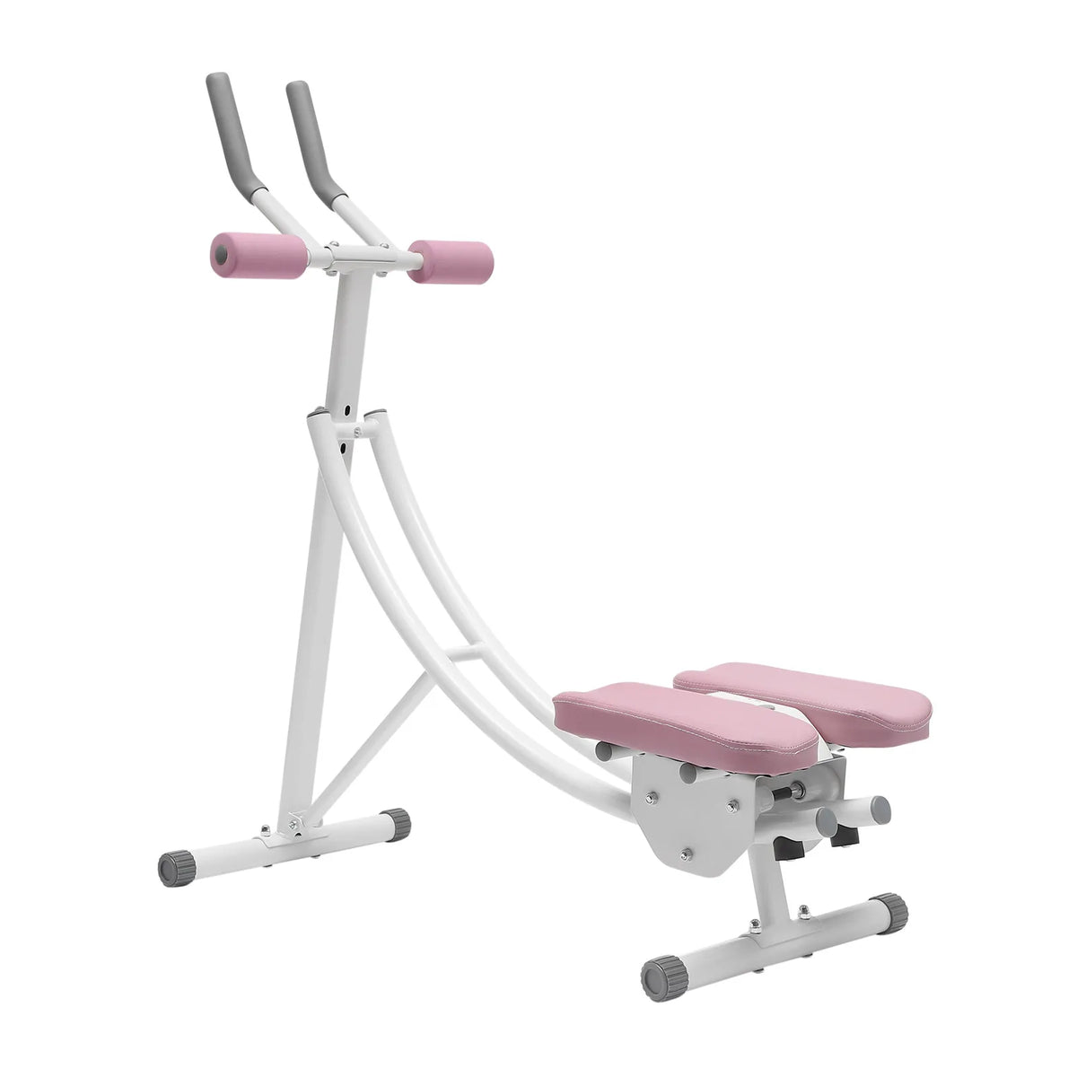 Foldable Abdominal Trainer Machine With LED Display For Home Gym