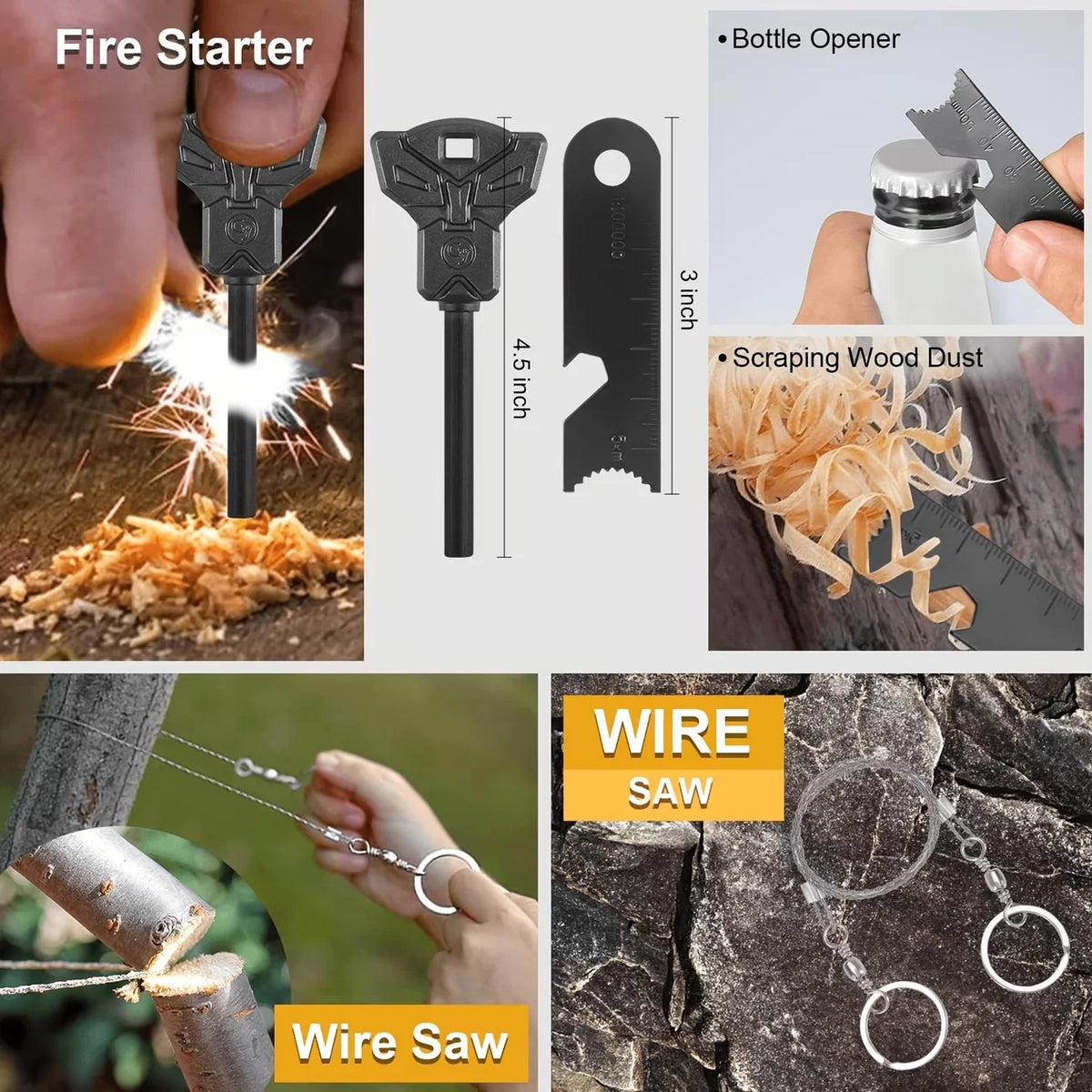 Professional Survival And First Aid Kit For Camping Adventures